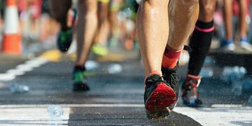 Los atletas destacados fueron los niños que acompañaron a sus familiares y corrieron hasta cinco kilómetros.