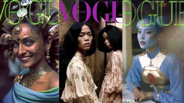 Vogue y sus modelos creadas por IA