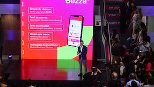 Bancor presentó Bezza, su billetera virtual. (Ramiro Pereyra / La Voz)