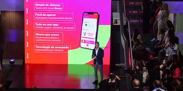 Bancor presentó Bezza, su billetera virtual. (Ramiro Pereyra / La Voz)