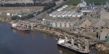 Puerto agroexportador Gran Rosario