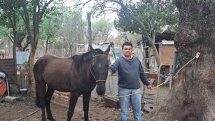 Julio Aguirre, el hombre detenido por los incendios en San Esteban negó las acusaciones (Gentileza El Doce).