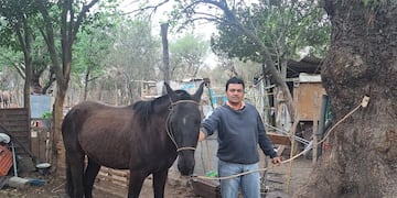 Julio Aguirre, el hombre detenido por los incendios en San Esteban negó las acusaciones (Gentileza El Doce).