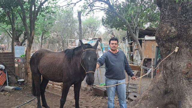 Julio Aguirre, el hombre detenido por los incendios en San Esteban negó las acusaciones (Gentileza El Doce).