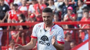 "Maravilla" Martínez, el hombre gol de Instituto. (Prensa Instituto)