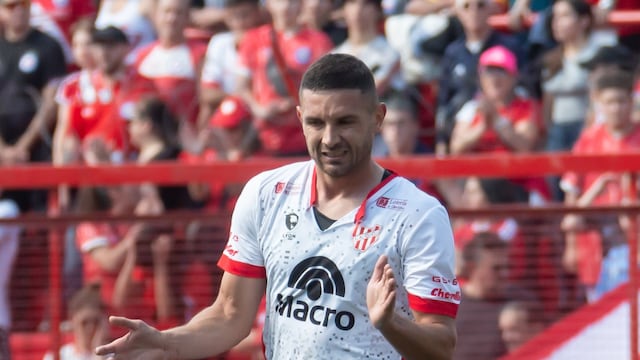 "Maravilla" Martínez, el hombre gol de Instituto. (Prensa Instituto)