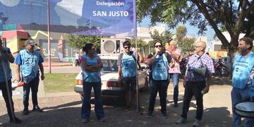 Docentes marcharon en Arroyito