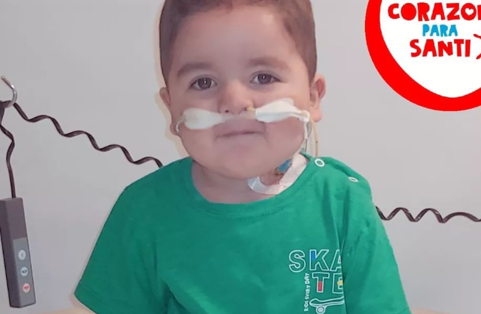 Santi, el pequeño sanjuanino que recibió un corazón, podría volver a ser intervenido