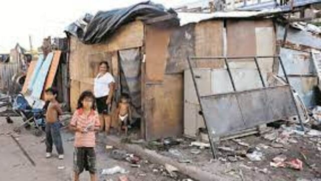 Pobreza infantil en Concordia.