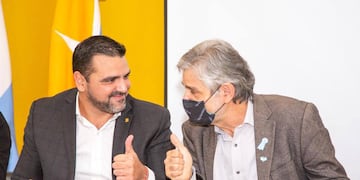 Walter Vuoto, participó de la firma del acta compromiso para la constitución del Centro Interinstitucional en Temas Estratégicos Antárticos y Subantárticos (CITEAS).