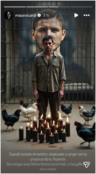 El posteo que hizo Mauro Icardi sobre el ex abogado de Wanda Nara.