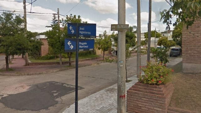 El incendio comenzó en una habitación de una vivienda ubicada en José Ingenieros al 1.800.
