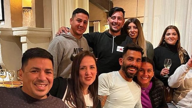 Carlos Tévez está de visita en Salta.