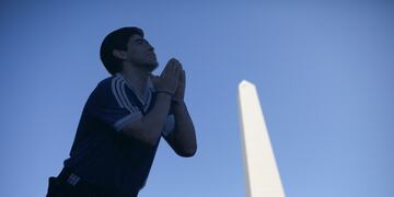 Una publicidad para la Copa América homenajeó a Diego Maradona.