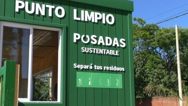 La ciudad de Posadas cuenta con un nuevo Punto Limpio y otro Eco Punto-