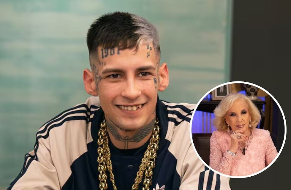 L-Gante mostró sus dientes nuevos y reveló cuánto le salió: la reacción de Mirtha Legrand