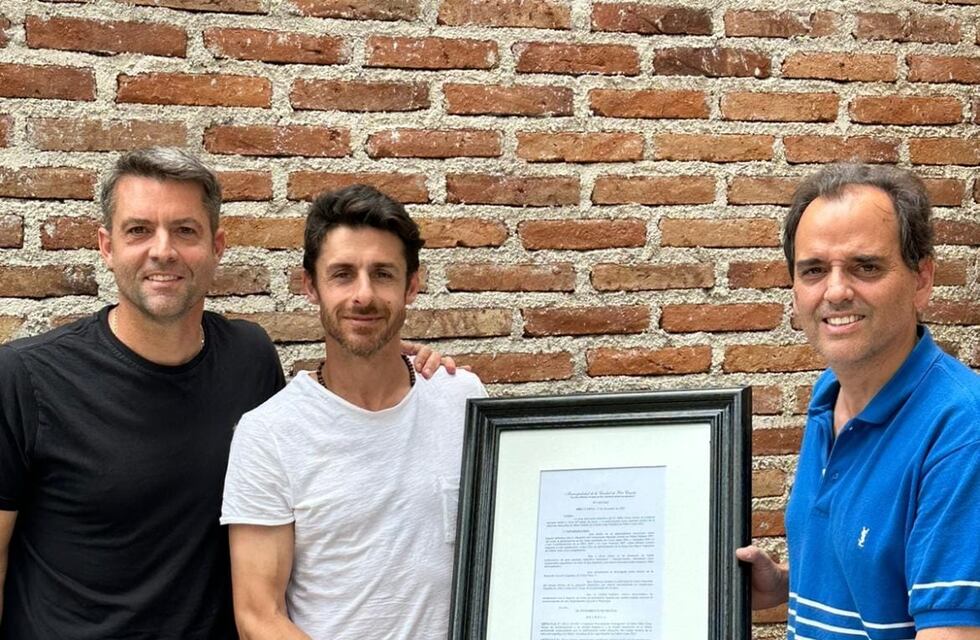 Río Cuarto: declararon a Pablo Aimar “Ciudadano Distinguido”