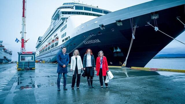 Importante temporada de cruceros turísticos en Ushuaia