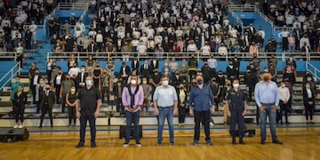 El intendente participó de la primera jornada de capacitación a ingresantes a la Policía de la Provincia de Buenos Aires