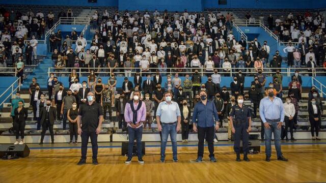 El intendente participó de la primera jornada de capacitación a ingresantes a la Policía de la Provincia de Buenos Aires