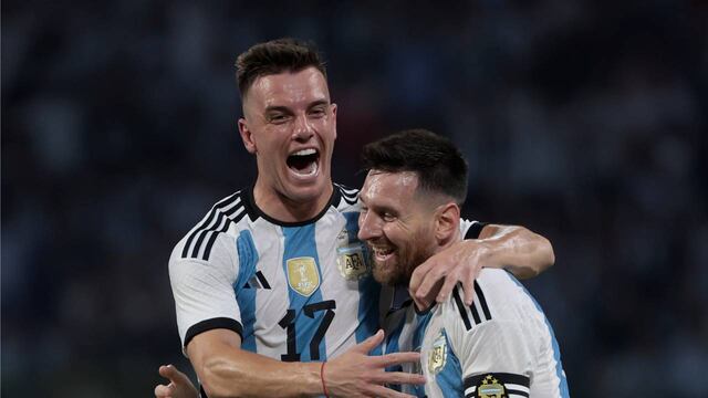El ex Rosario Central dio la asistencia del gol 100 de Lionel Messi en el equipo nacional.
