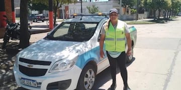 Jazmín, la primera inspectora de tránsito trans en Santa Fe.