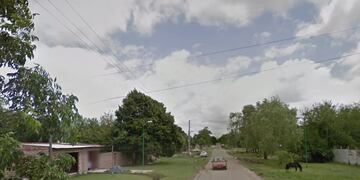 La mujer viajó hasta nuestro país y se dirigió al domicilio del hombre, sin sospechar lo que iba a suceder. Foto: Google Street View.