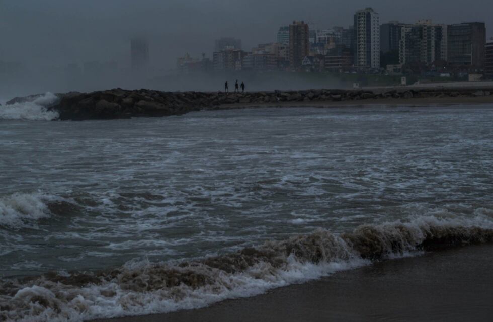 Alerta por un “ciclón extratropical” en la costa bonaerense