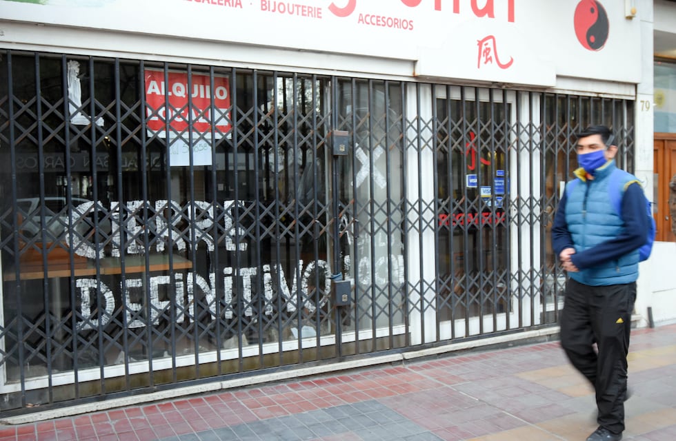 Hay un promedio de nueve locales vacíos por cuadra en todo el país