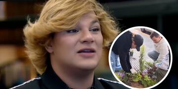 El exparticipante protagonizó un afectuoso gesto con un vendedor ambulante de Flores.