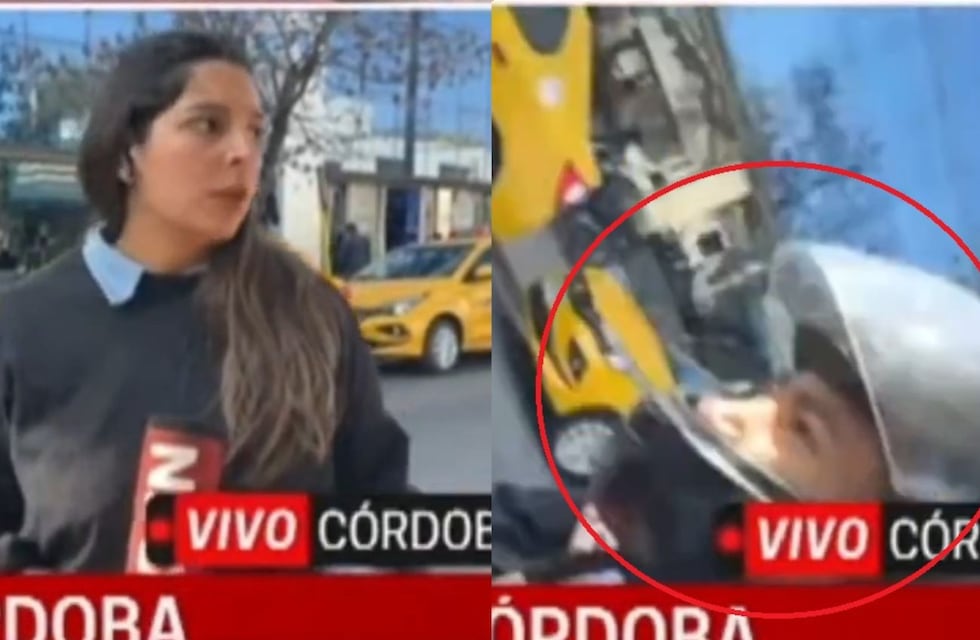 Robo en vivo a un equipo de C5N en Córdoba: así fue el momento en que intentaron sacarle el celular