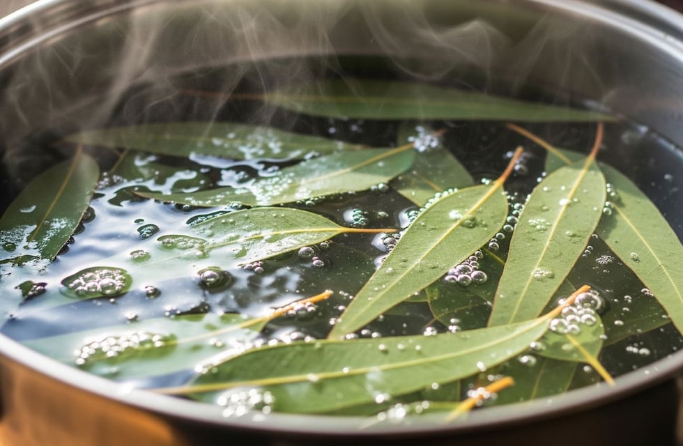 Por qué hay que hervir hojas de eucalipto en agua: para qué sirve