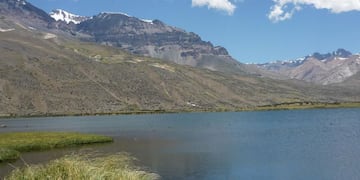 La Laguna del Atuel ahora también en conflicto con La Pampa, ya que Mendoza quiere crear una nueva reserva natural. Gentileza Los Andes