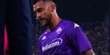 Nicolás González pidió el cambio y preocupó a todos.