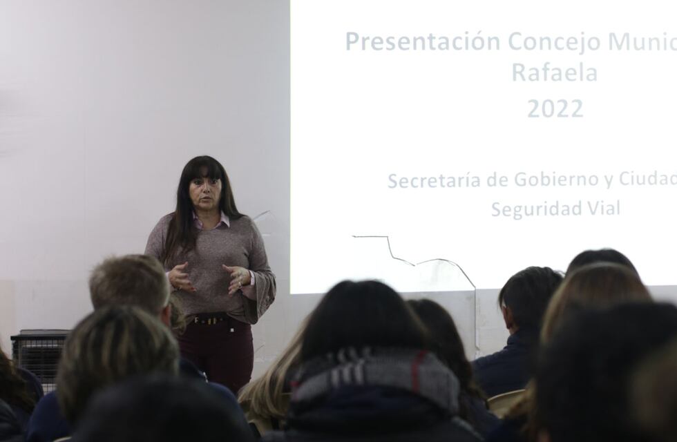 Observatorio Vial: la concejala Sagardoy presentó los resultados en el Colegio Misericordia