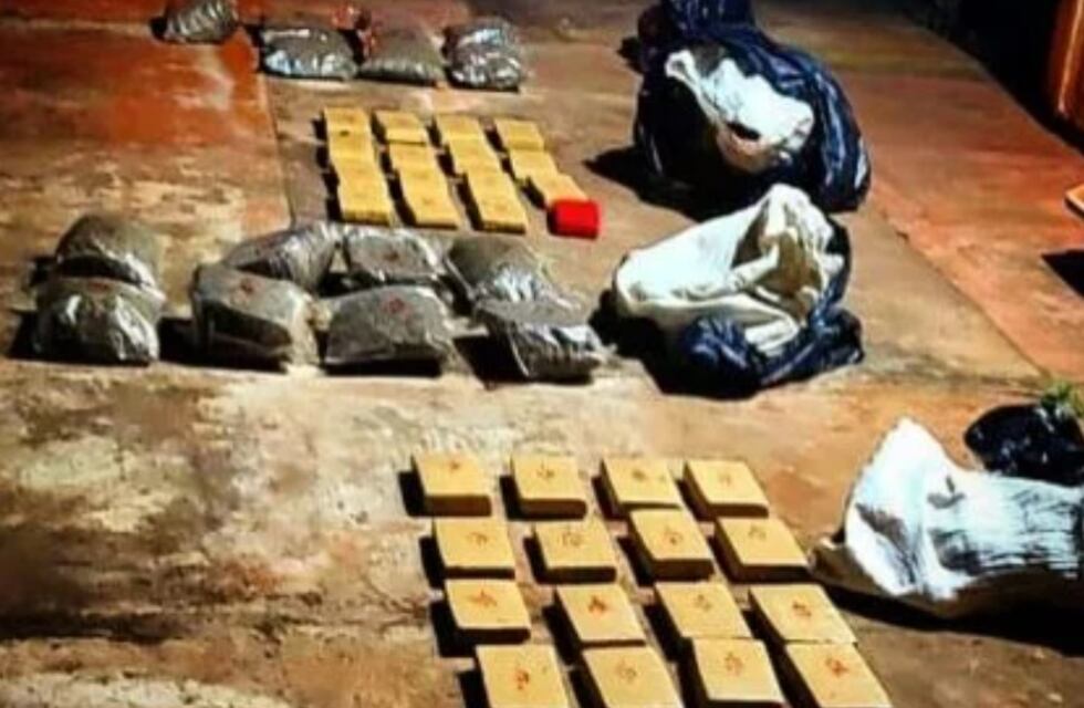 Candelaria: incautan millonario contrabando de marihuana