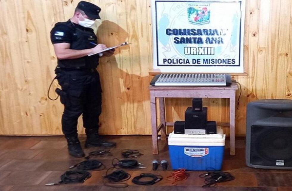 Efectivos policiales recuperan objetos sustraídos en Santa Ana