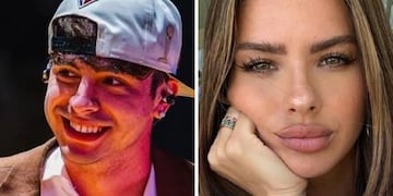 Rusherking reveló qué parte de su cuerpo se tatuó la China Suárez cuando eran novios