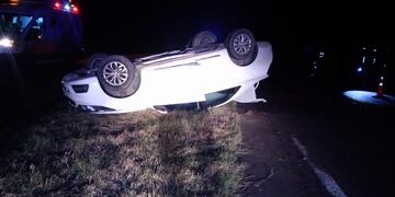 El precandidato a gobernador de Santa Fe, Edelvino Bodoira, se accidentó esta madrugada cerca de Rafaela y resultó ileso