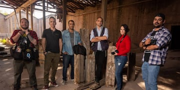 El grupo de reporteros de "Covid photo Mendoza"