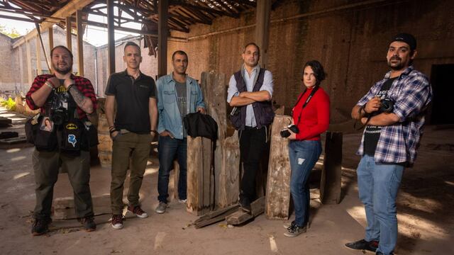 El grupo de reporteros de "Covid photo Mendoza"