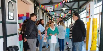 Claudia Cittadino participó en los eventos organizados por las juventudes tresarroyenses