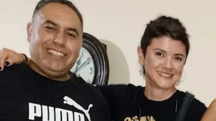 Marcelo José Amarfil Junto a Luciana Teresita Bustos. (Foto gentileza Tiempo de San Juan)