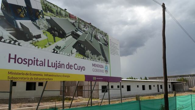 El Gobierno demandará a la empresa constructora Danilo De Pellegrion por incumplimiento del contrato en la obra del Hospital de Luján. Los Andes
