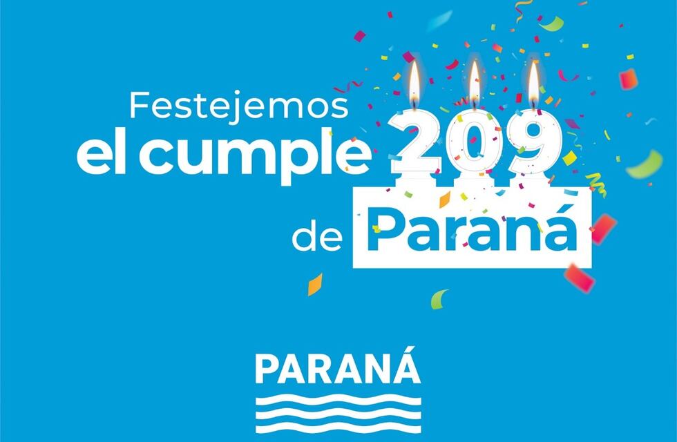 Paraná se prepara para una semana de festejos por su aniversario