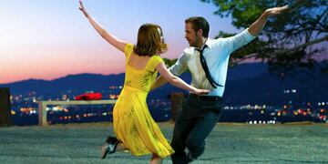 'La La Land', comedia romántica y musical con Ryan Gosling y Emma Stone, la película más nominada.