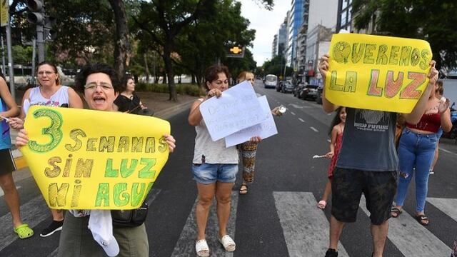 Siguen los cortes de luz.