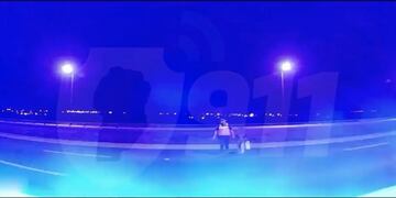 El pequeño estaba "juntando latas" cuando fue encontrado por la Policía Caminera.