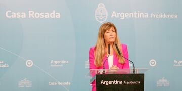 Gabriela Cerruti, portavoz del Gobierno nacional. (La Voz)