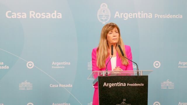 Gabriela Cerruti, portavoz del Gobierno nacional. Foto: Archivo.